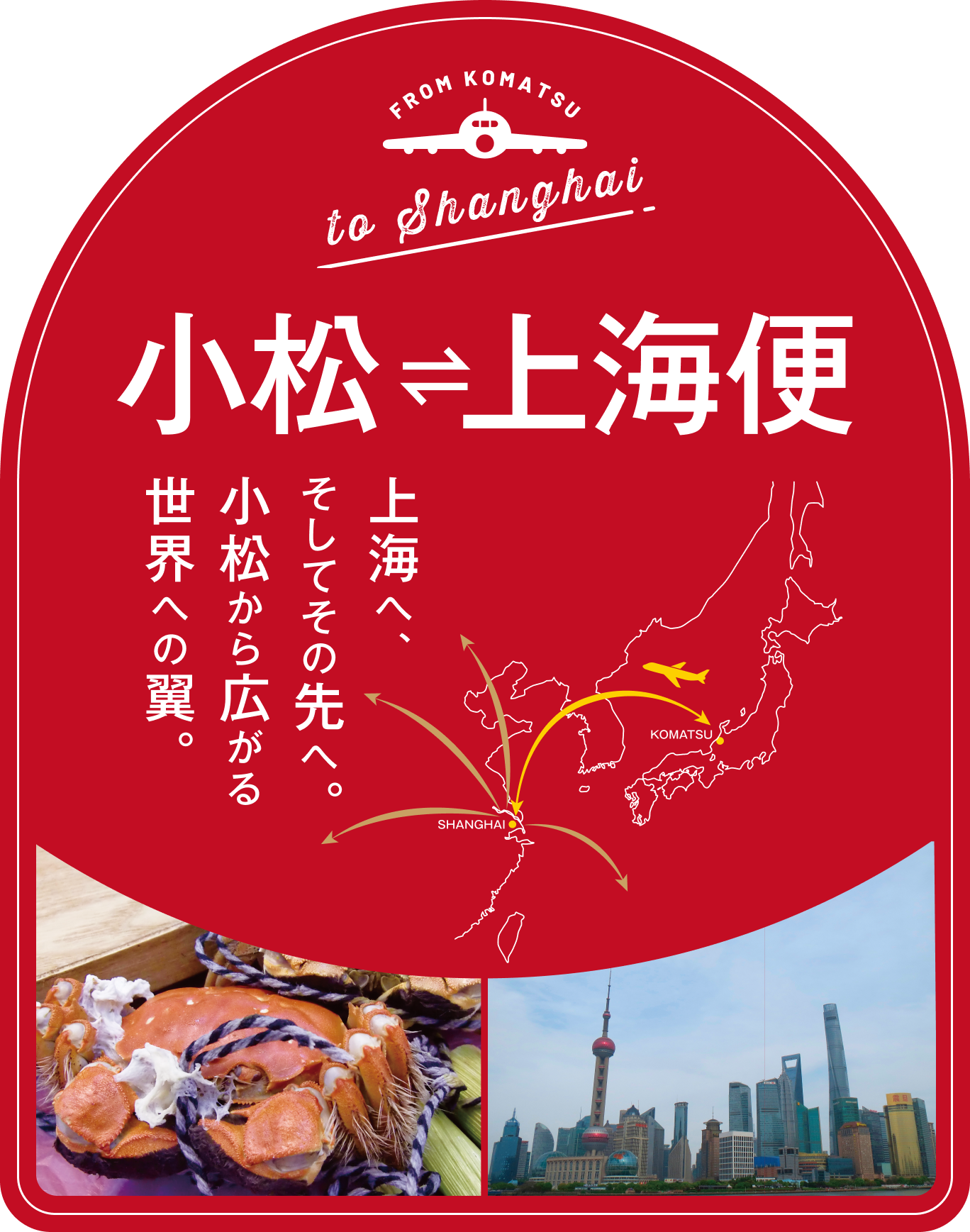 小松⇔上海便